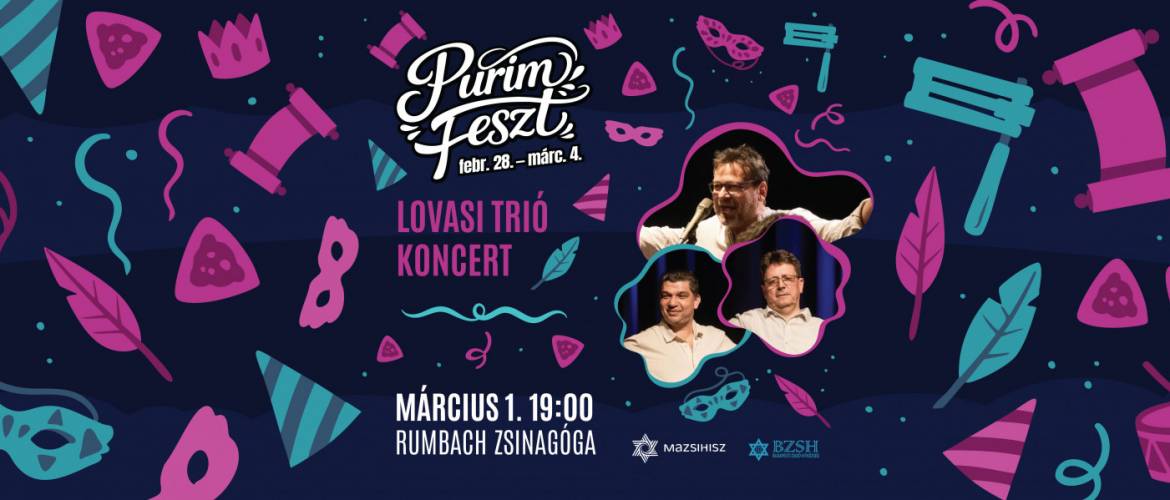 Sorsvető dallamok – Lovasi Trió / PurimFeszt 2026 különkiadás